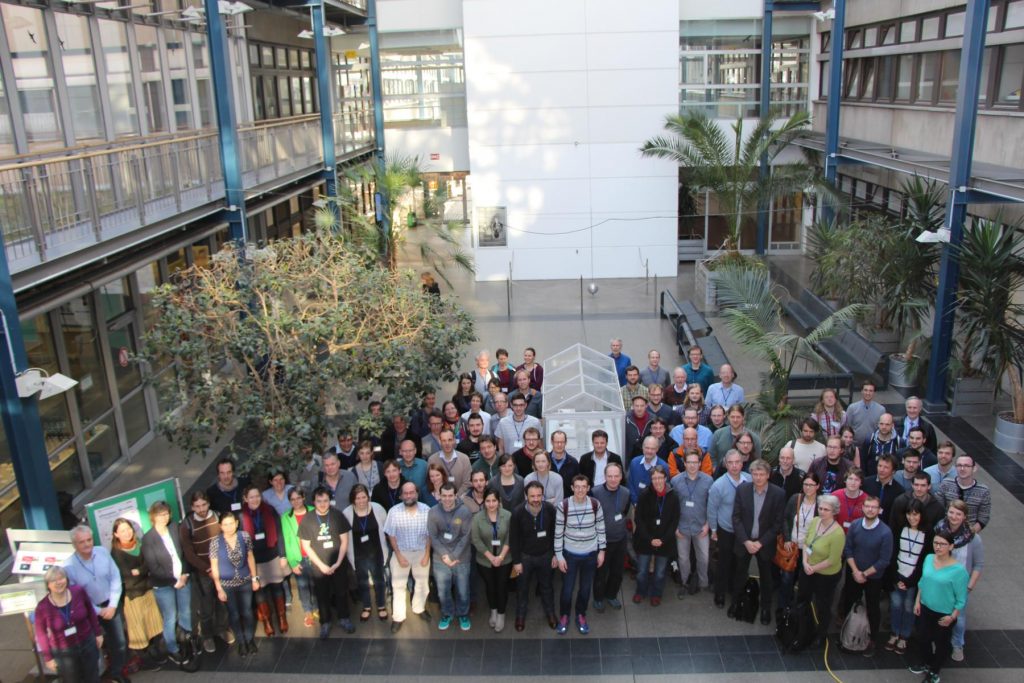 Group photo of the attendees of the 1st (AC)³ science conference