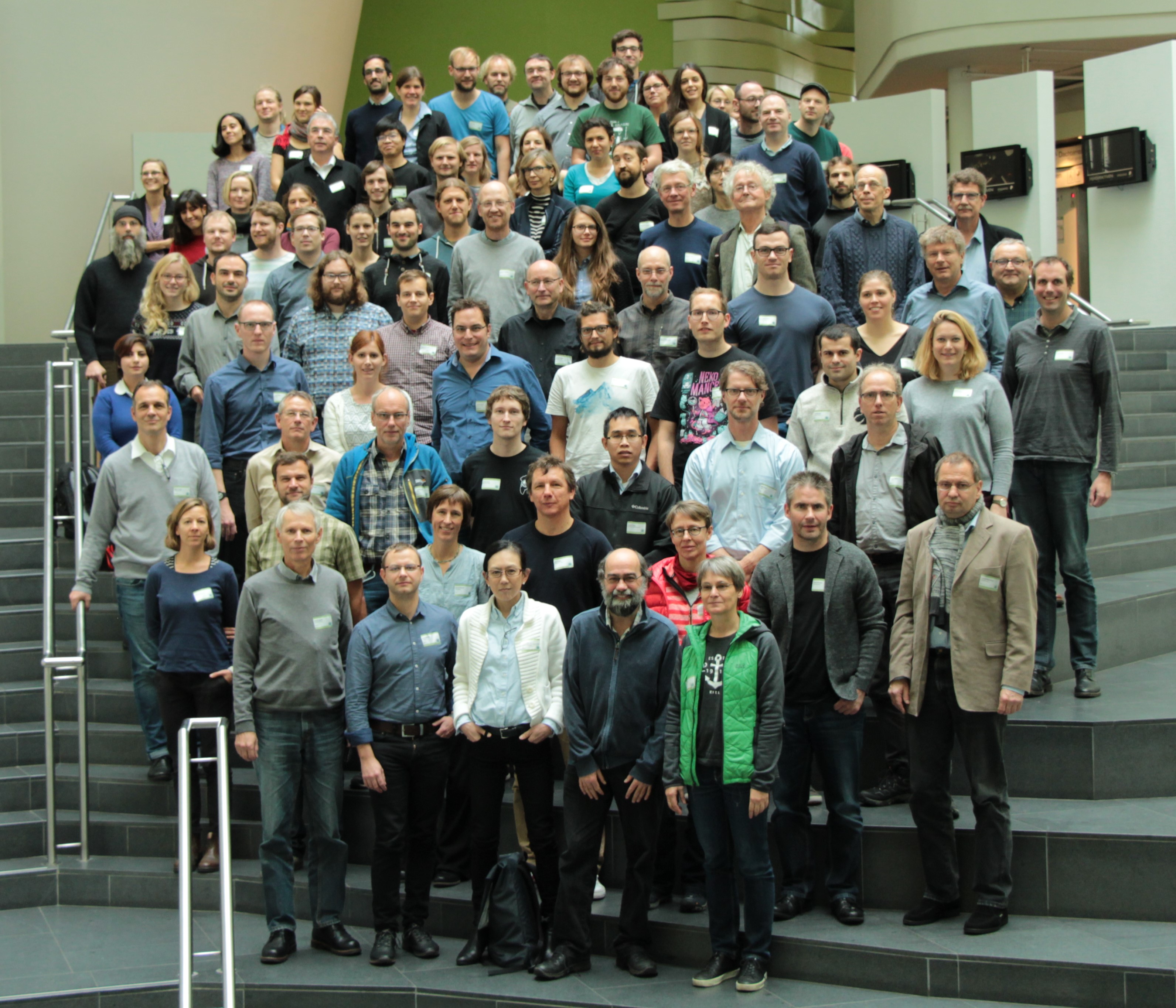 Group photo of the attendees of the 2nd (AC)³ science conference