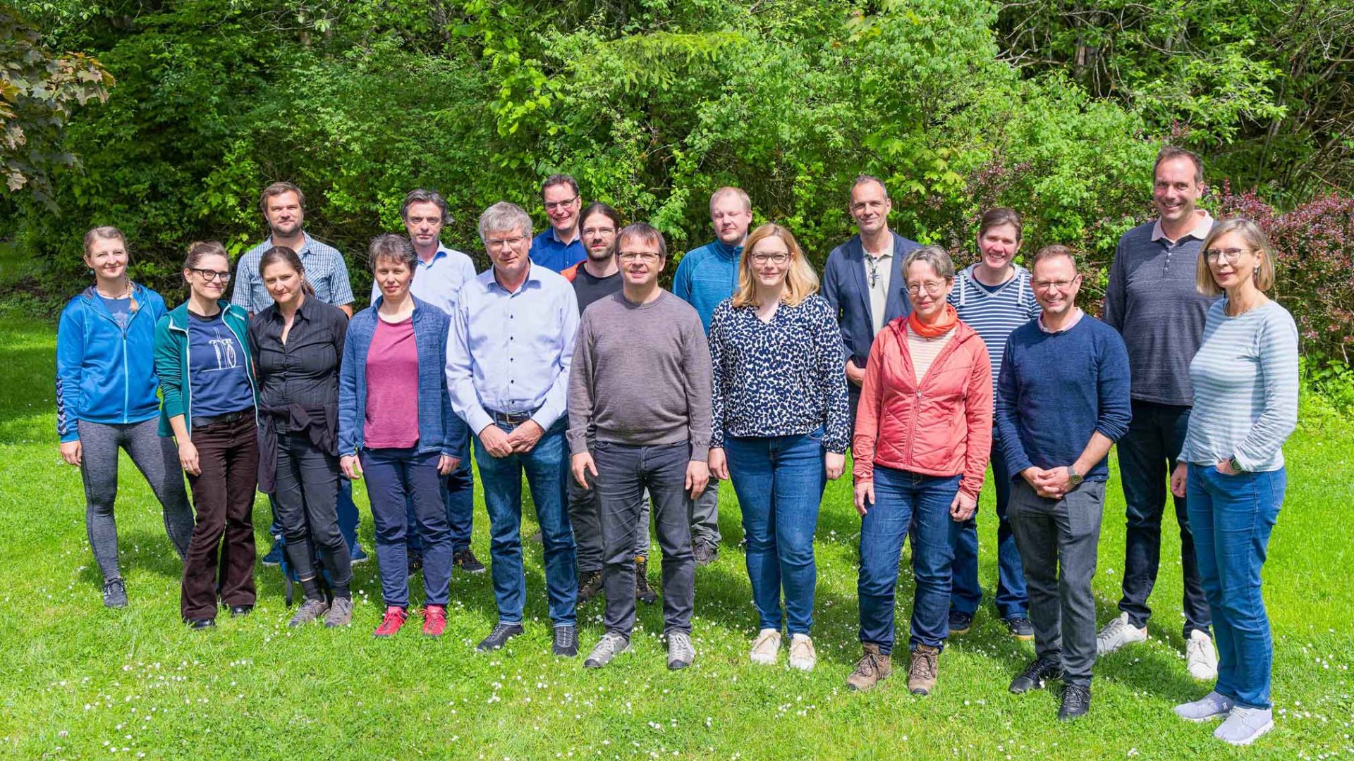 Group photo of the scientific steering team
