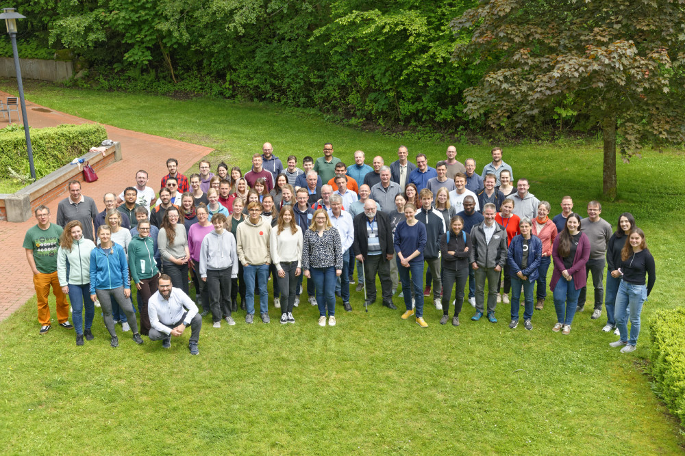 Group foto of the attendees of the 2024 kick off meeting in Braunlage