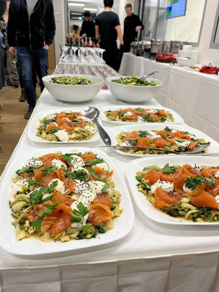 Food for the gathering at the GA