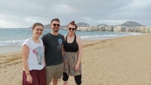 Group foto of the three conference participants