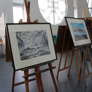 Easels with Arctic motives