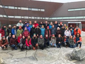 Group foto of winter school participants
