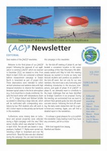 Cover of the summer 2024 (AC)³ newsletter
