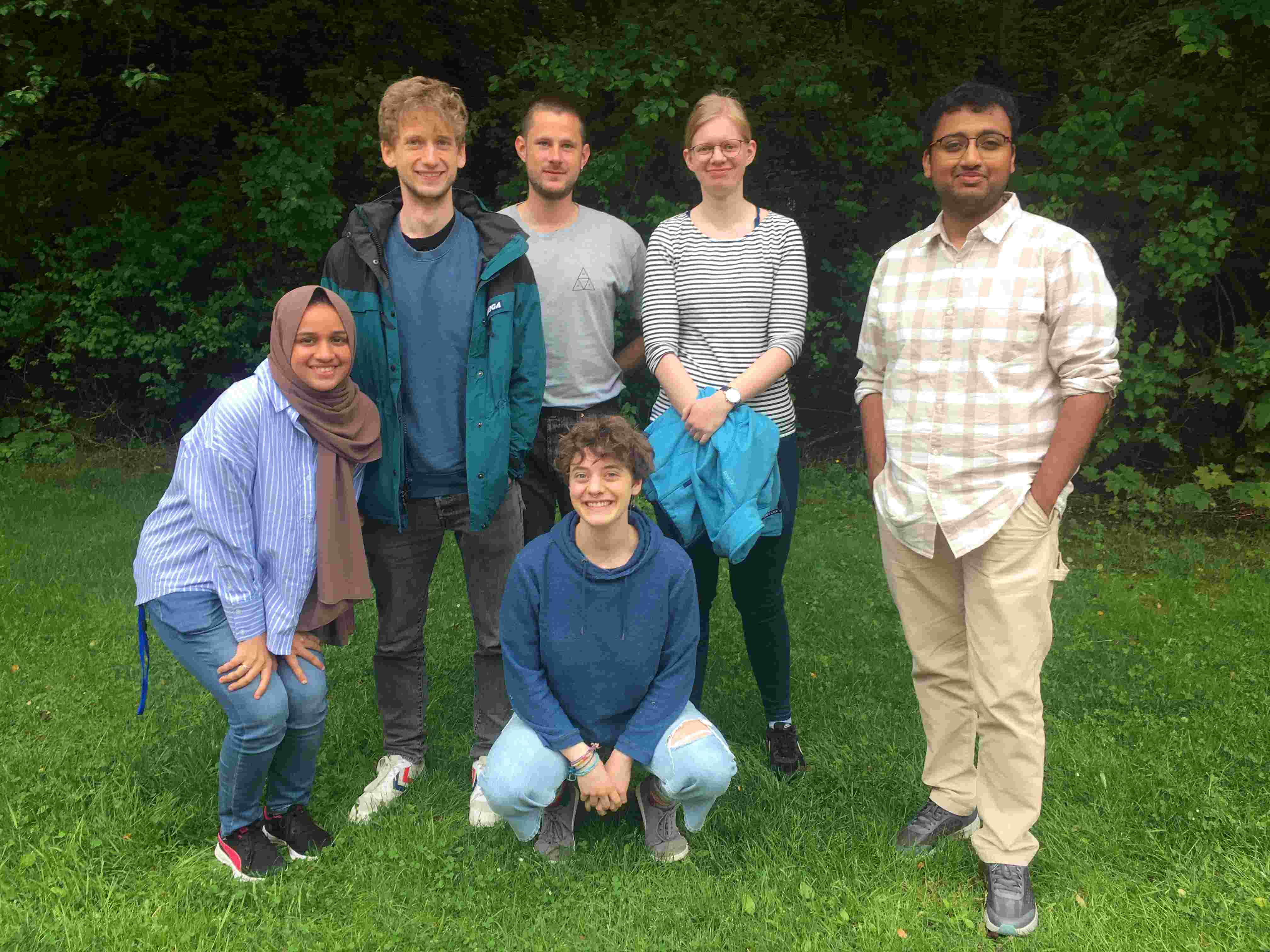 Group photo of the PhD council