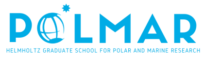 Logo of the Helmholtz Graduate School for Polar and Marine Research – POLMAR at AWI