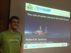 Robert Graham giving a presentation